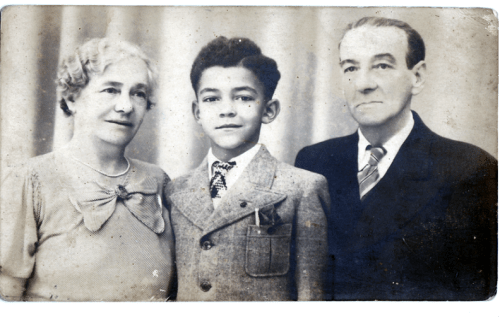 Louis and his grandparents image002