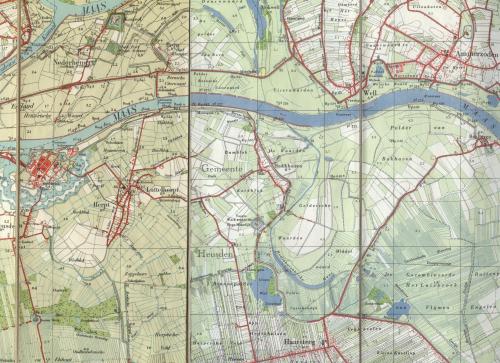 Heusden to Bokhoven plus Well Ammerzoden-25000-44F-1936-45A-1954