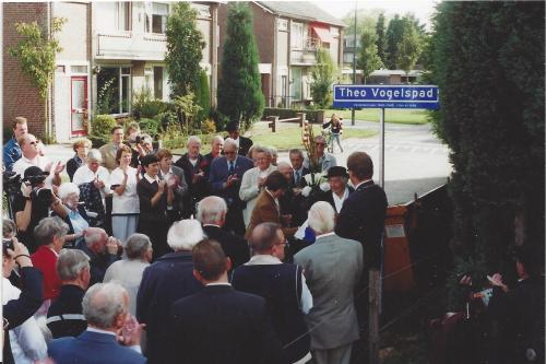 Ceremony opening Theo Vogels street