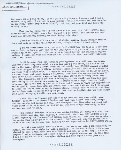 Norwegian helper file of David Besbris, p. 2