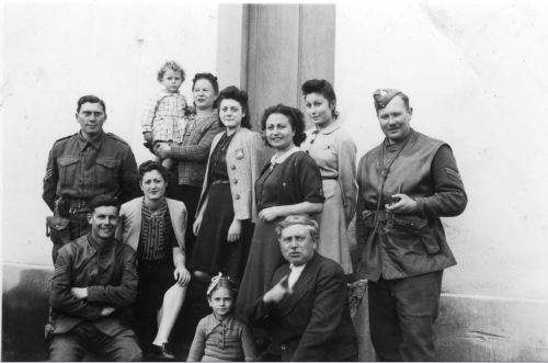 45th FSS with civilians